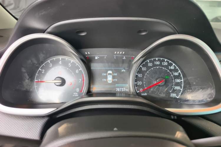 Used Chevrolet Monza 2022 Light Hybrid Redline 320T Dual-Clutch Thrilling Edition Instrument Cluster