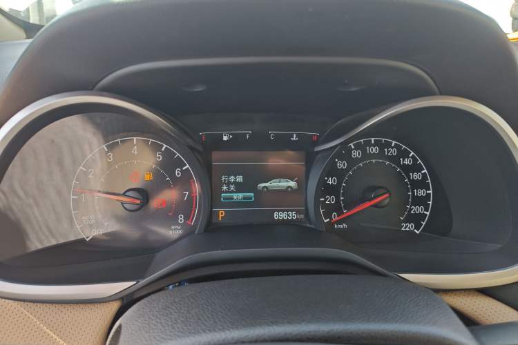 Used Chevrolet Monza 2022 320 Automatic Enjoyment Sunroof Version Instrument Cluster