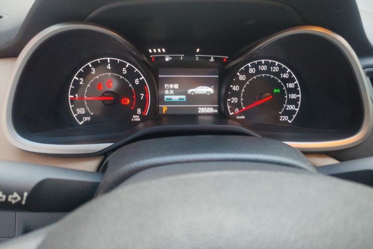 Used Chevrolet Monza 2022 320 Automatic Enjoyment Sunroof Version Instrument Cluster