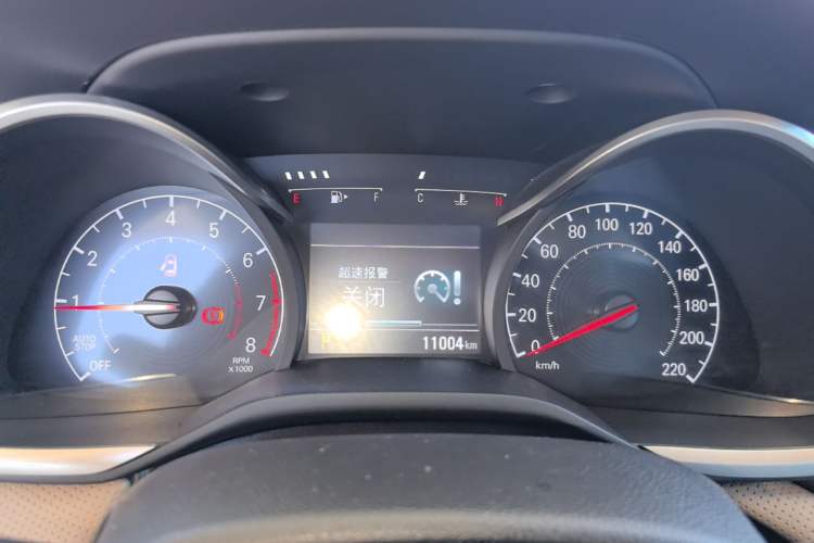 Used Chevrolet Monza 2022 320 Automatic Enjoyment Sunroof Version Instrument Cluster