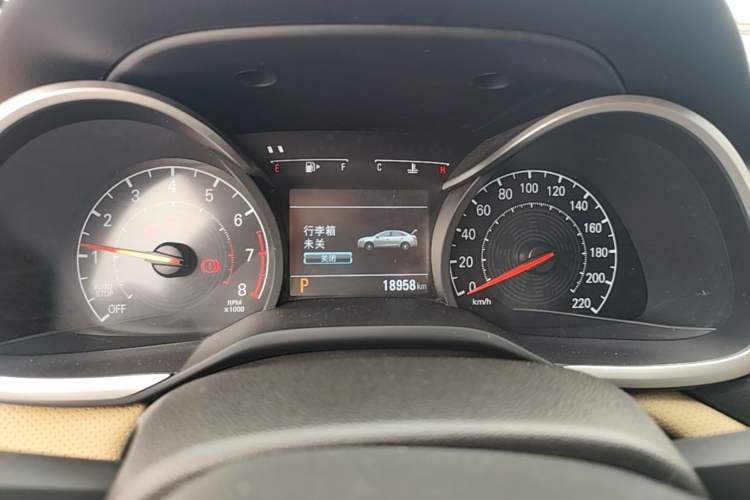 Used Chevrolet Monza 2022 320 Automatic Enjoyment Sunroof Version Instrument Cluster