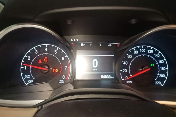 Used Chevrolet Monza 2022 320 Automatic Enjoyment Sunroof Version Instrument Cluster