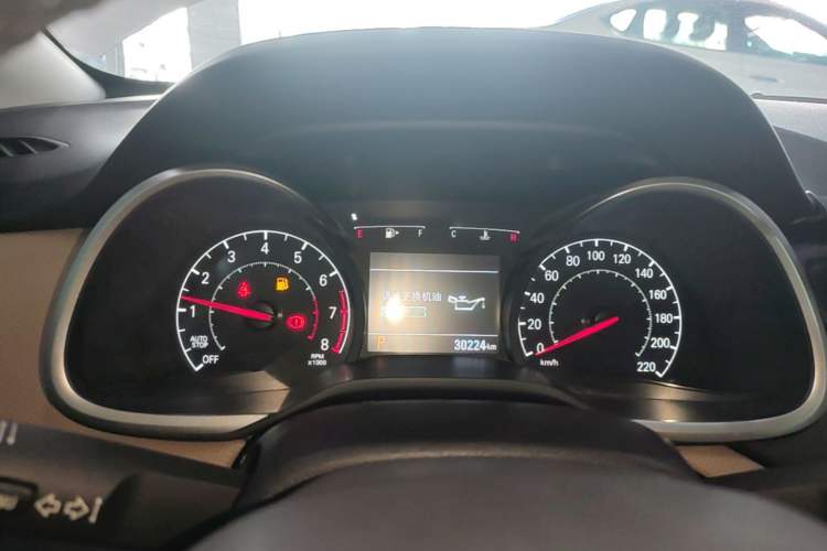 Used Chevrolet Monza 2022 320 Automatic Enjoyment Sunroof Version Instrument Cluster