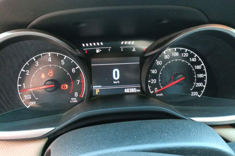 Used Chevrolet Monza 2022 320 Automatic Enjoyment Sunroof Version Instrument Cluster