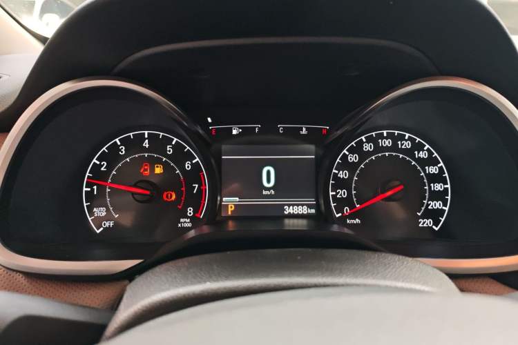 Used Chevrolet Monza 2022 320 Automatic Enjoyment Sunroof Version Instrument Cluster