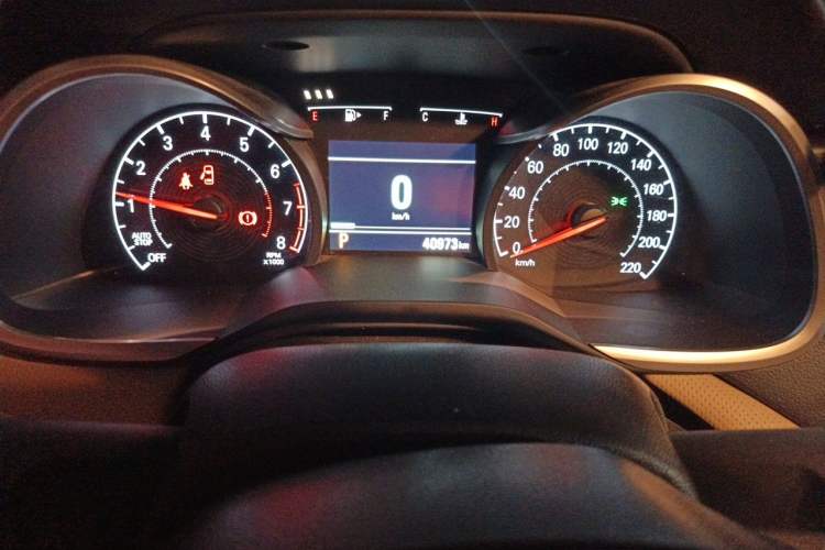 Used Chevrolet Monza 2022 320 Automatic Enjoyment Sunroof Version Instrument Cluster