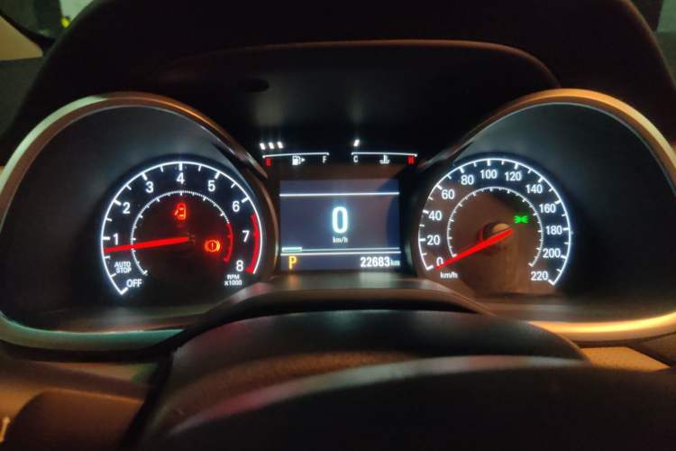 Used Chevrolet Monza 2022 320 Automatic Enjoyment Sunroof Version Instrument Cluster