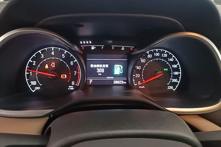 Used Chevrolet Monza 2022 320 Automatic Enjoyment Sunroof Version Instrument Cluster