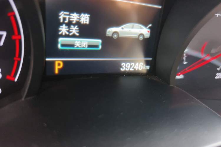 Used Chevrolet Monza 2022 320 Automatic Enjoyment Sunroof Version Odometer Close Up