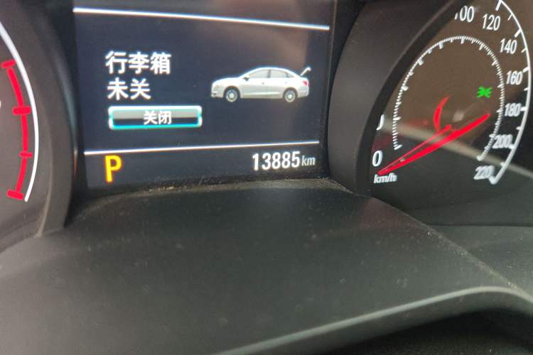 Used Chevrolet Monza 2022 320 Automatic Enjoyment Edition Odometer Close Up