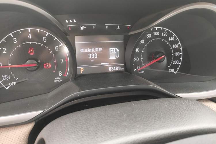 Used Chevrolet Monza 2022 320 Automatic Enjoyment Sunroof Version Odometer Close Up
