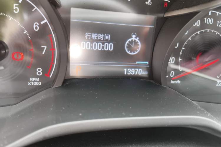 Used Chevrolet Monza 2022 320 Automatic Enjoyment Sunroof Version Odometer Close Up