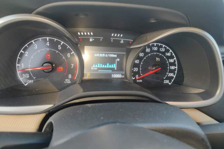 Used Chevrolet Monza 2022 320 Automatic Enjoyment Sunroof Version Odometer Close Up