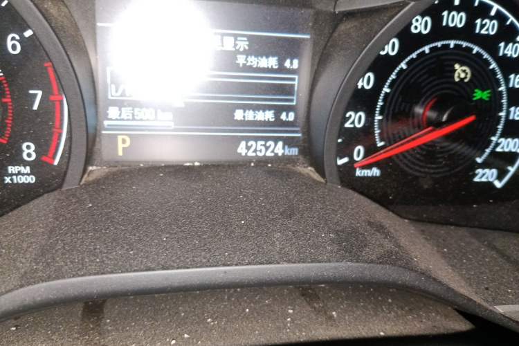 Used Chevrolet Monza 2022 320 Automatic Enjoyment Sunroof Version Odometer Close Up