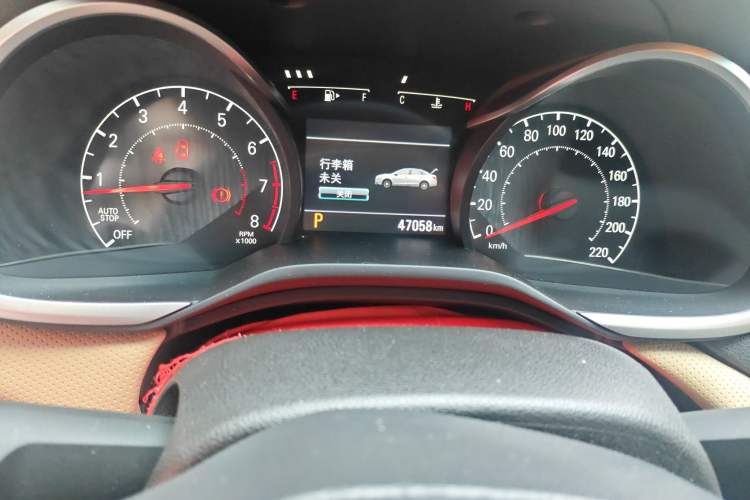 Used Chevrolet Monza 2022 320 Automatic Enjoyment Edition Odometer Close Up