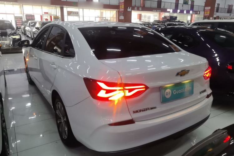 Used Chevrolet Monza 2022 320 Automatic Enjoyment Sunroof Version Rear Left 45 Deg