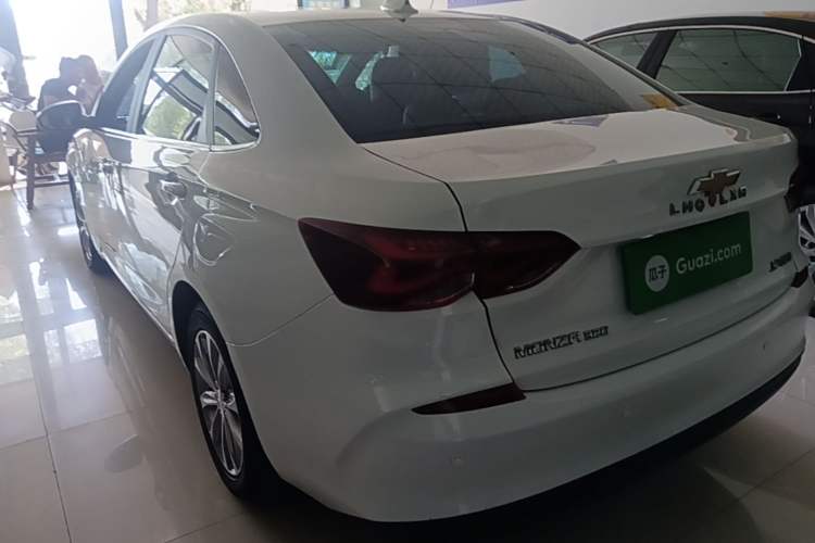 Used Chevrolet Monza 2022 320 Automatic Enjoyment Sunroof Version Rear Left 45 Deg