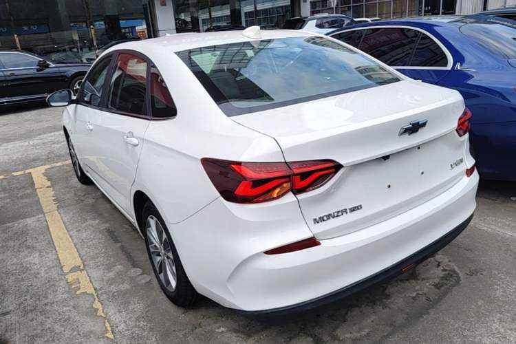 Used Chevrolet Monza 2022 320 Automatic Enjoyment Sunroof Version Rear Left 45 Deg