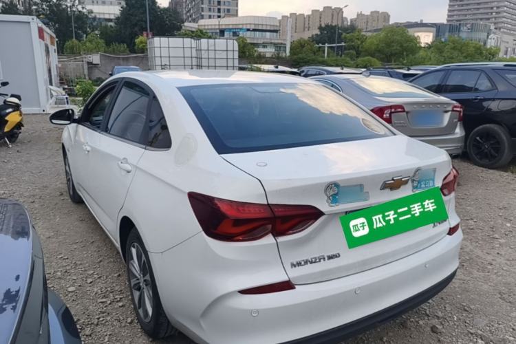 Used Chevrolet Monza 2022 320 Automatic Enjoyment Sunroof Version Rear Left 45 Deg