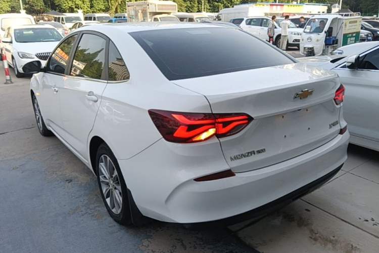Used Chevrolet Monza 2022 320 Automatic Enjoyment Sunroof Version Rear Left 45 Deg
