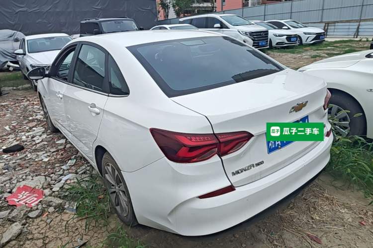 Used Chevrolet Monza 2022 320 Automatic Enjoyment Sunroof Version Rear Left 45 Deg