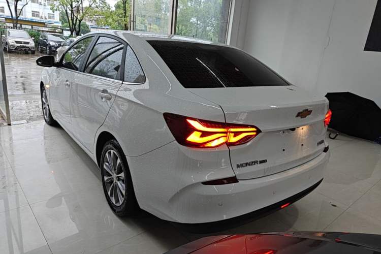 Used Chevrolet Monza 2022 320 Automatic Enjoyment Sunroof Version Rear Left 45 Deg