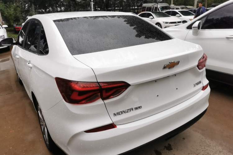Used Chevrolet Monza 2022 320 Automatic Enjoyment Sunroof Version Rear Left 45 Deg