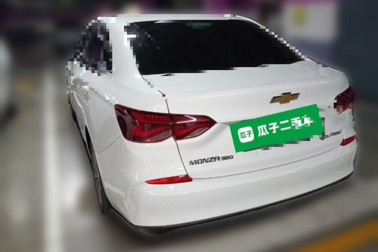 Used Chevrolet Monza 2022 320 Automatic Enjoyment Sunroof Version Rear Left 45 Deg