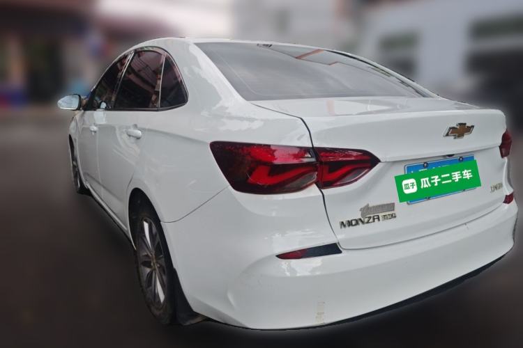 Used Chevrolet Monza 2022 320 Automatic Enjoyment Sunroof Version Rear Left 45 Deg