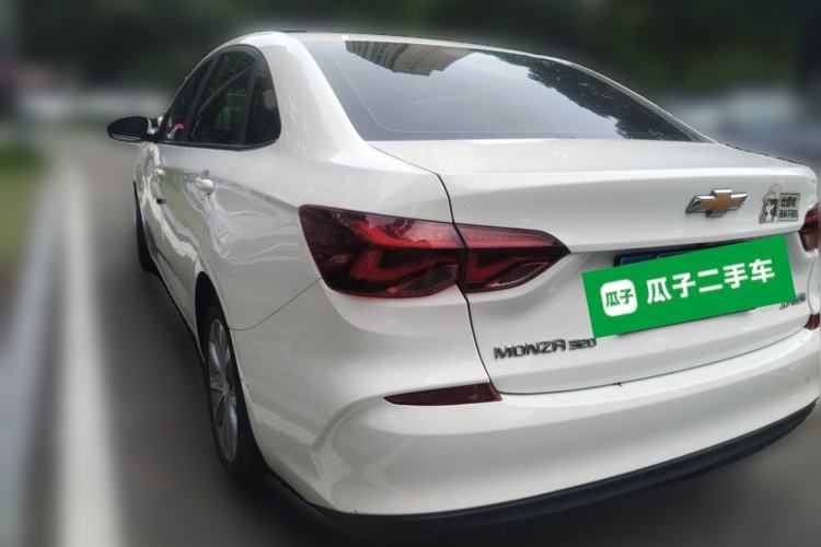 Used Chevrolet Monza 2022 320 Automatic Enjoyment Sunroof Version Rear Left 45 Deg