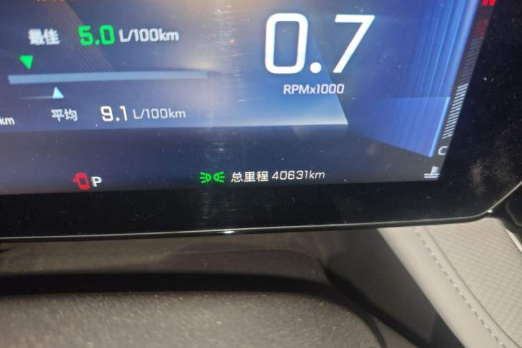 Used Chevrolet Monza 2023 1.5L Dual-Clutch WOW Enjoyment Edition Odometer Close Up