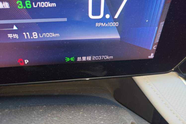 Used Chevrolet Monza 2023 1.5L Dual-Clutch Enjoyment Edition Odometer Close Up