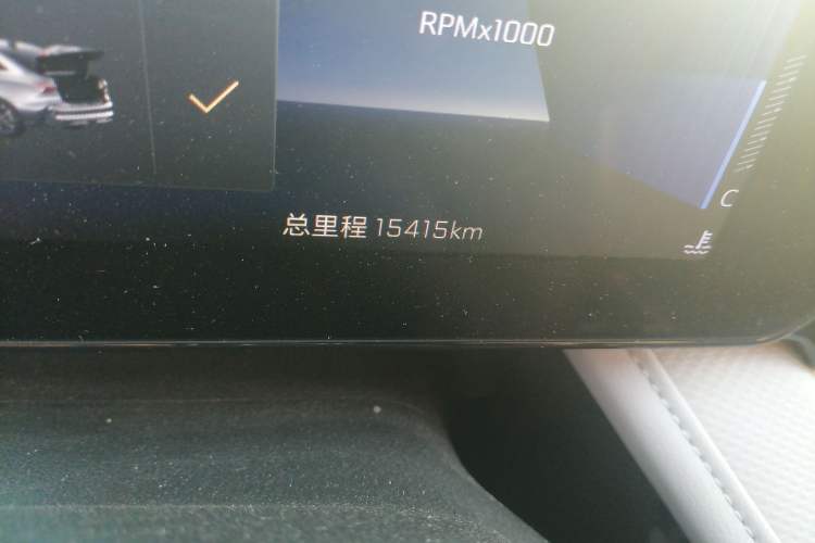 Used Chevrolet Monza 2023 1.5L Dual-Clutch Enjoyment Edition Odometer Close Up