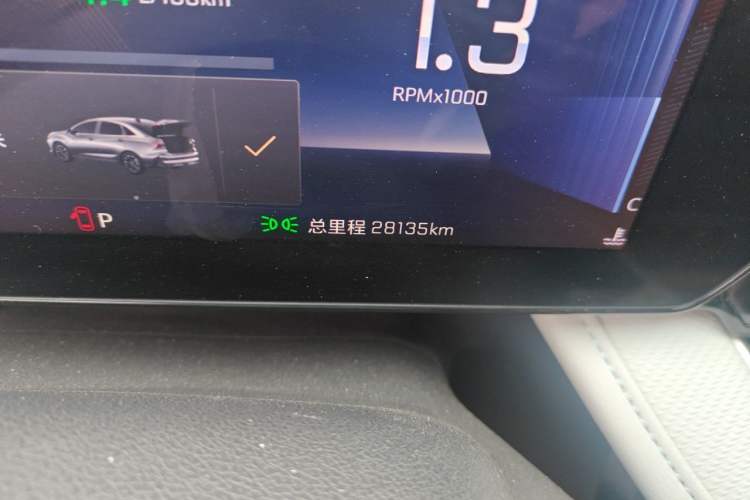 Used Chevrolet Monza 2023 1.5L Dual-Clutch Enjoyment Edition Odometer Close Up