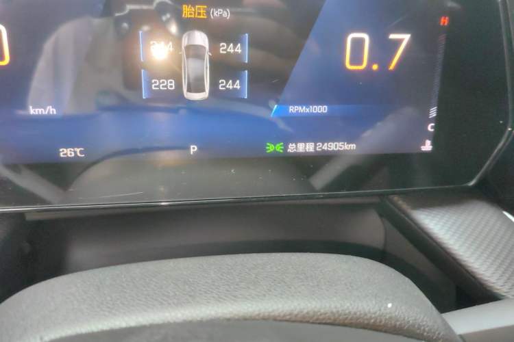 Used Chevrolet Monza 2023 1.5L Dual-Clutch Enjoyment Edition Odometer Close Up
