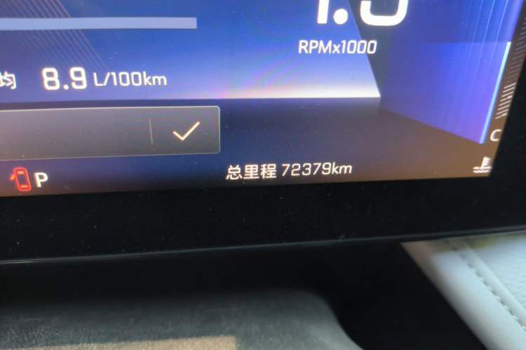 Used Chevrolet Monza 2023 1.5L Dual-Clutch Enjoyment Edition Odometer Close Up