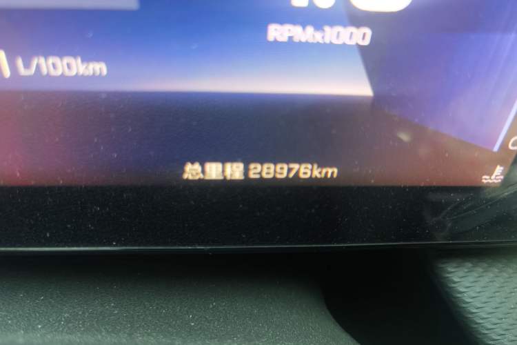 Used Chevrolet Monza 2023 1.5L Dual-Clutch Enjoyment Edition Odometer Close Up