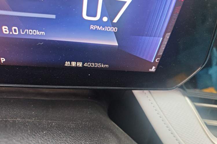 Used Chevrolet Monza 2023 1.5L Dual-Clutch Enjoyment Edition Odometer Close Up