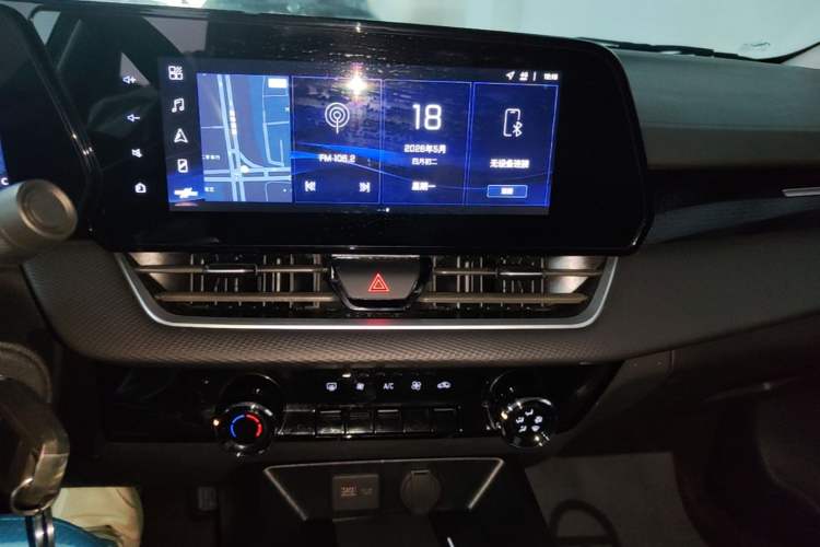 Used Chevrolet Monza 2023 1.5L Dual-Clutch Enjoyment Edition Audio And AC Panel