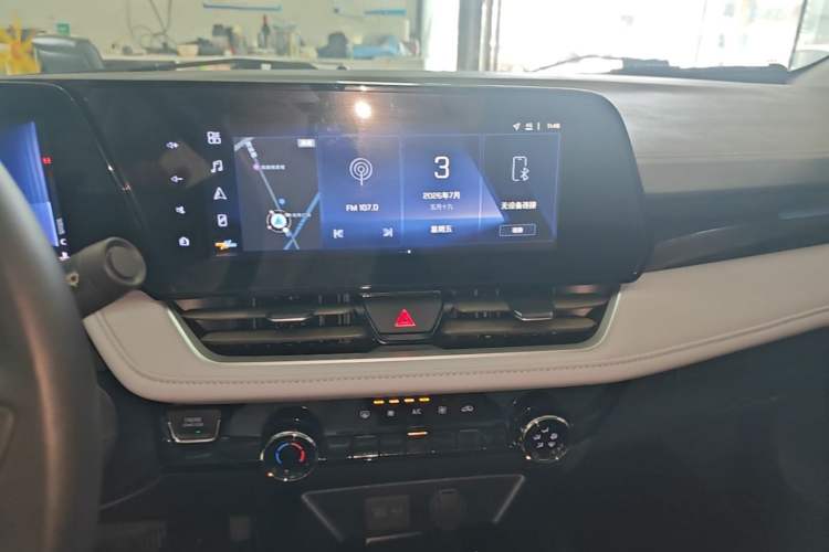 Used Chevrolet Monza 2023 1.5L Dual-Clutch Enjoyment Edition Audio And AC Panel