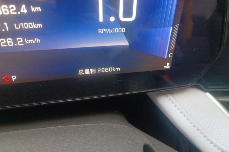 Used Chevrolet Monza 2023 1.5L Dual-Clutch Enjoyment Edition Odometer Close Up