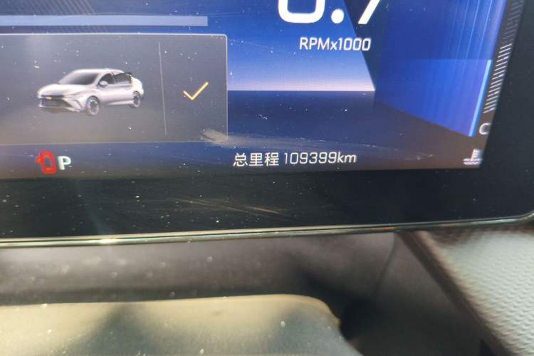 Used Chevrolet Monza 2023 1.5L Dual-Clutch Enjoyment Edition Odometer Close Up