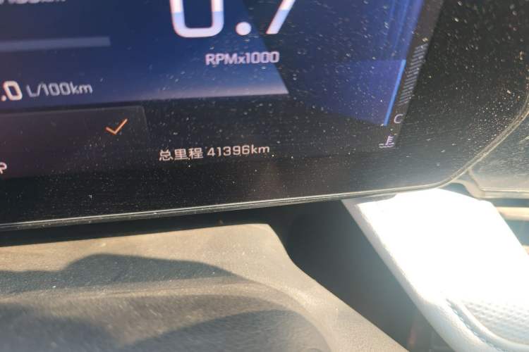Used Chevrolet Monza 2023 1.5L Dual-Clutch Enjoyment Edition Odometer Close Up