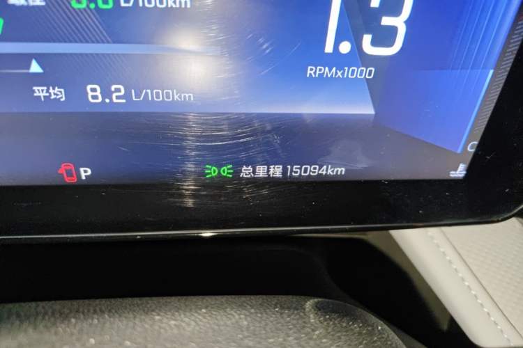 Used Chevrolet Monza 2023 1.5L Dual-Clutch Enjoyment Edition Odometer Close Up