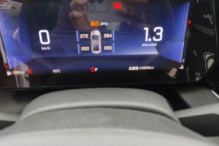 Used Chevrolet Monza 2023 1.5L Dual-Clutch Enjoyment Edition Odometer Close Up