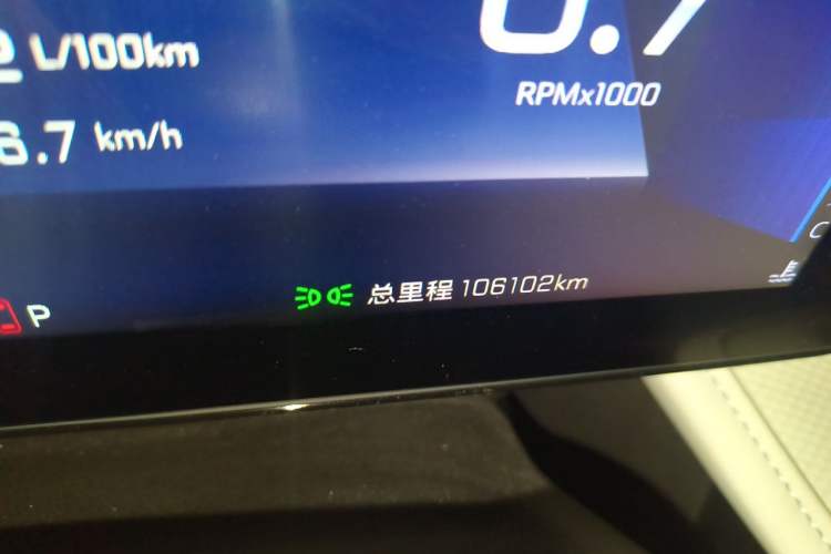 Used Chevrolet Monza 2023 1.5L Dual-Clutch Enjoyment Edition Odometer Close Up