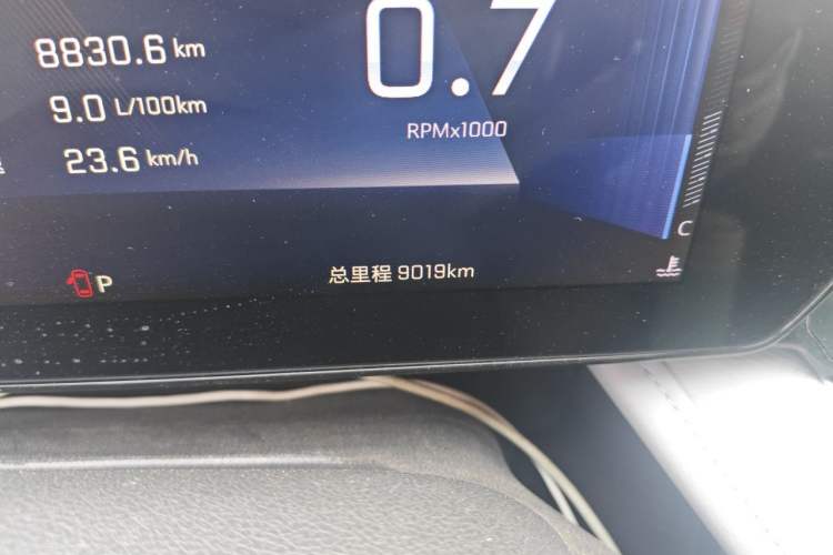 Used Chevrolet Monza 2023 1.5L Dual-Clutch Enjoyment Edition Odometer Close Up