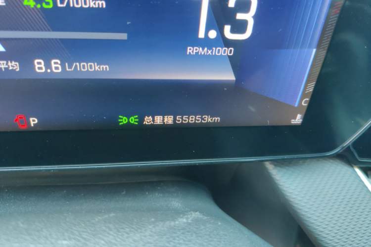 Used Chevrolet Monza 2023 1.5L Dual-Clutch Enjoyment Edition Odometer Close Up