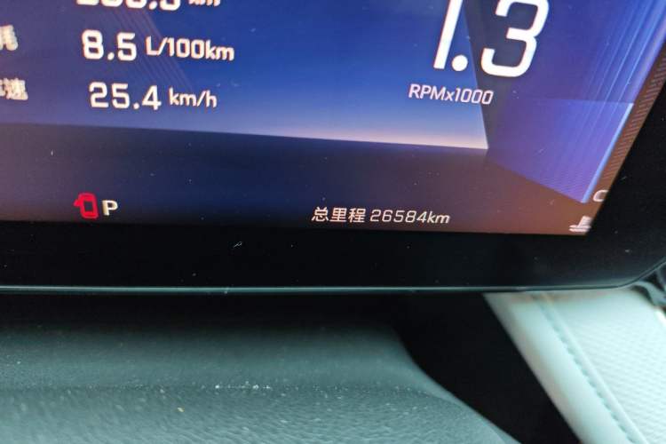 Used Chevrolet Monza 2023 1.5L Dual-Clutch Enjoyment Edition Odometer Close Up