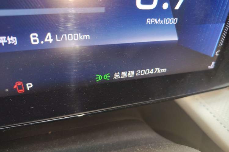 Used Chevrolet Monza 2023 1.5L Dual-Clutch Enjoyment Edition Odometer Close Up